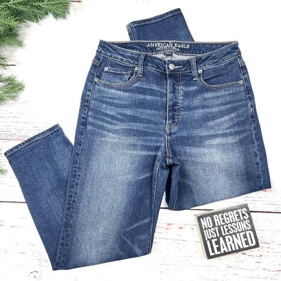 👖|•AMERICAN EAGLE OUTFITTERS•| Vintage Hi-Rise Jeans Size 10👖 - Picture 1 of 8
